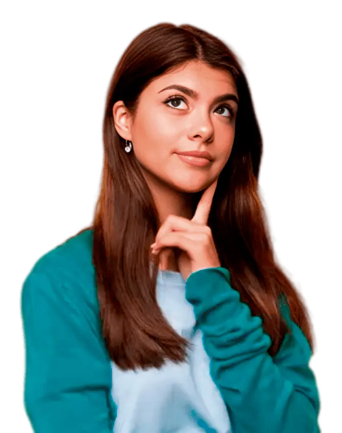 Modelo profecional pensando en png