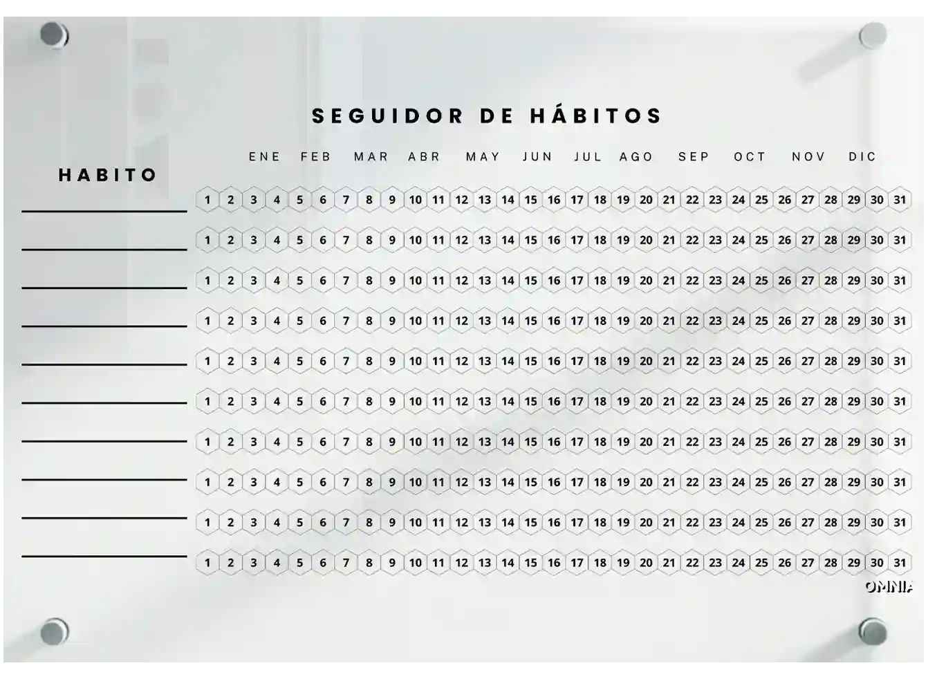 Calendario OMNIA