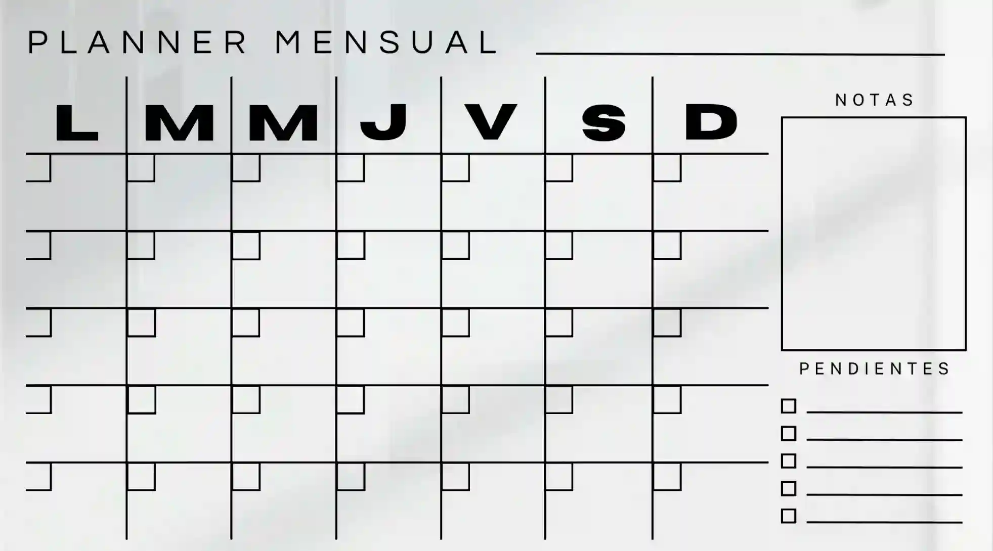 Imágen De Un Planificador