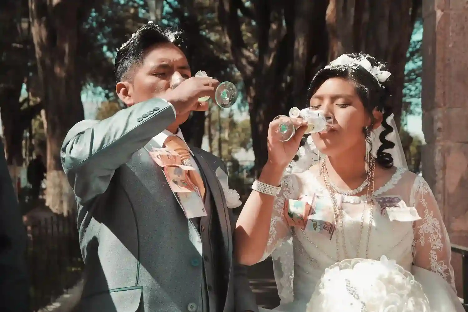 Novia en el altar