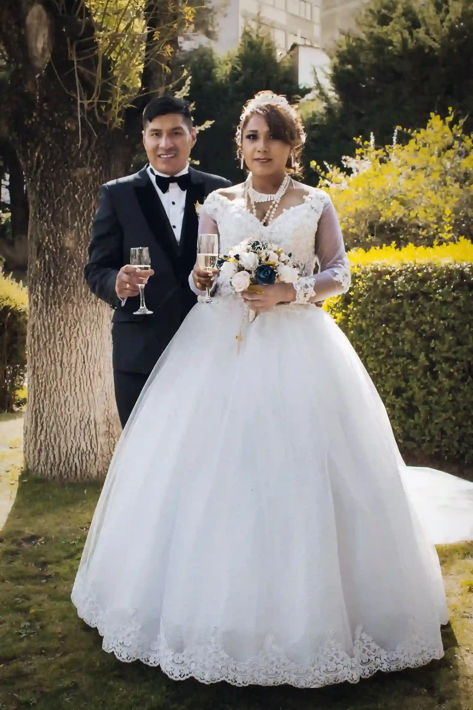 Novia en el altar